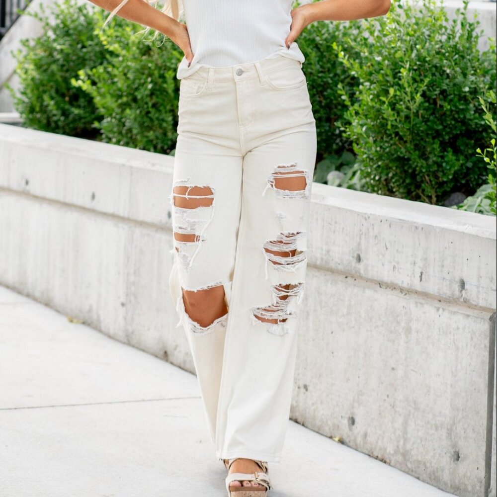 Vervet by Flying Monkey Upon A Midnight Clear 90s Vintage Dad Jeans